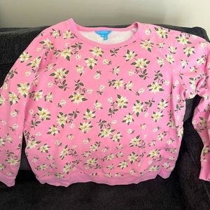 Pink Magnolia sweatshirt from Draper James XXL fits like XL barely worn